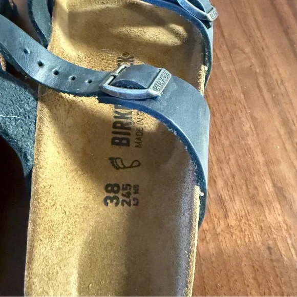 Birkenstock Women’s Navy Blue Sandals - Picture 2 of 5